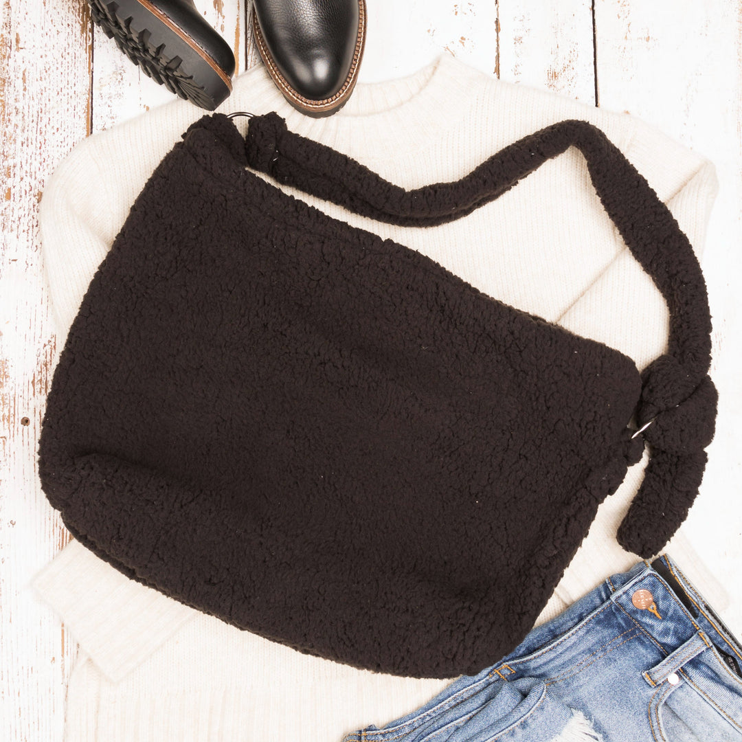 Boucle Sherpa Messenger Bag 1