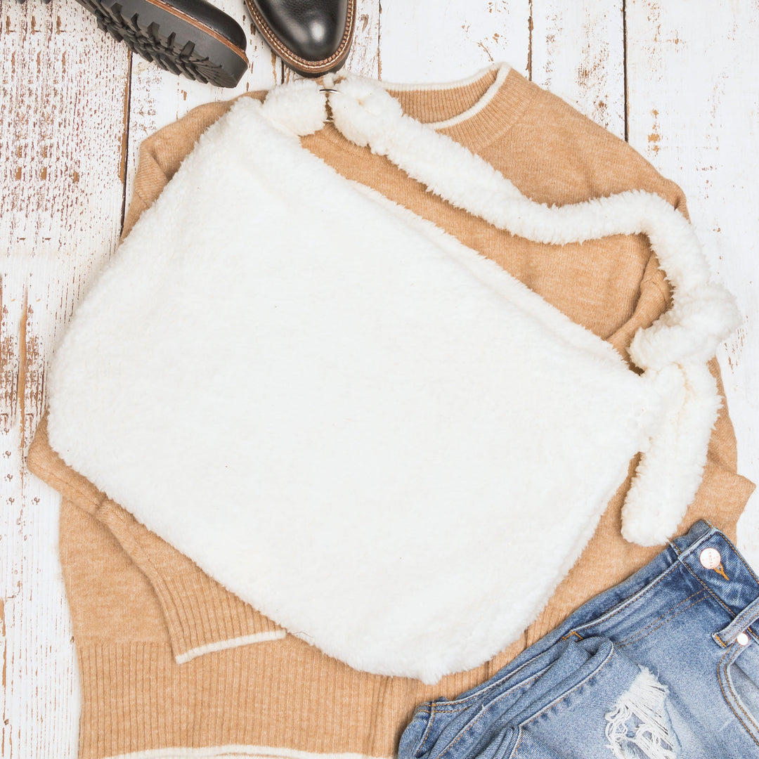 Boucle Sherpa Messenger Bag 1