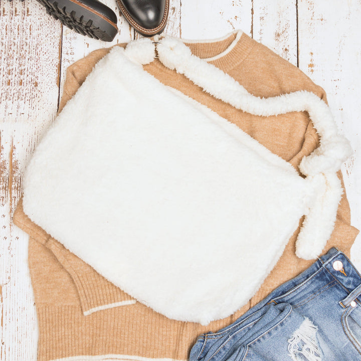 Boucle Sherpa Messenger Bag 1