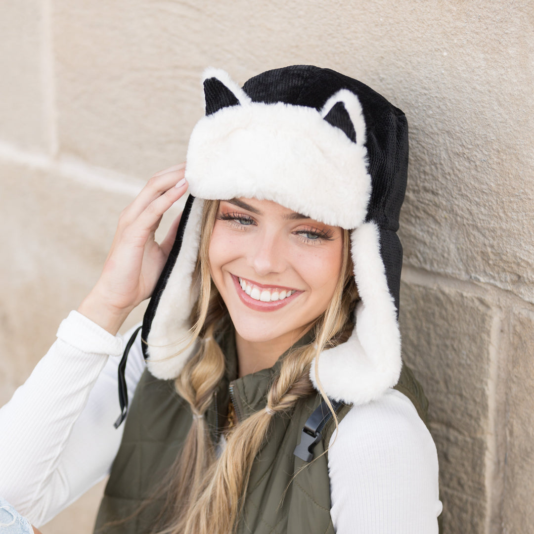 Kitten Ear Trapper Hat 1