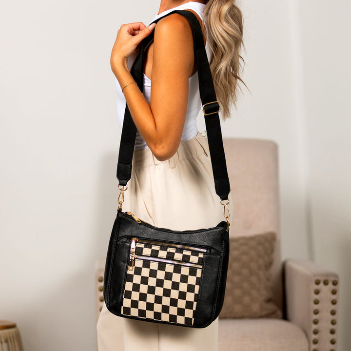 Ashley Mixed Media Crossbody 1