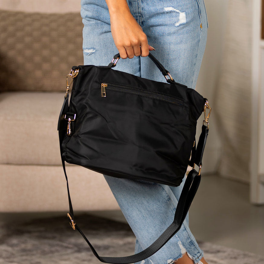 Demi Nylon Hobo Crossbody 1