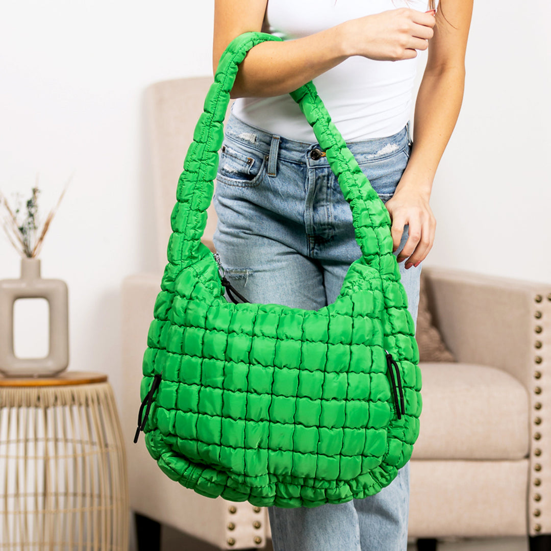 Taylor Quilted Puffer Tote 1