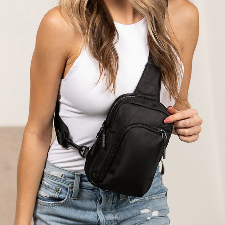 Eucalyptus Kira Essential Nylon Crossbody 1