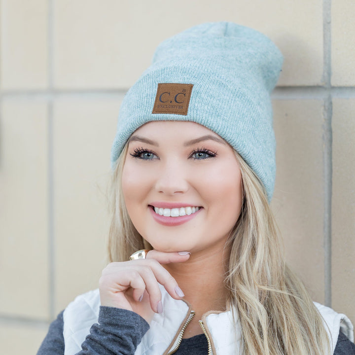 Heather Lt Mel Gray C C® Heathered Boyfriend Beanie