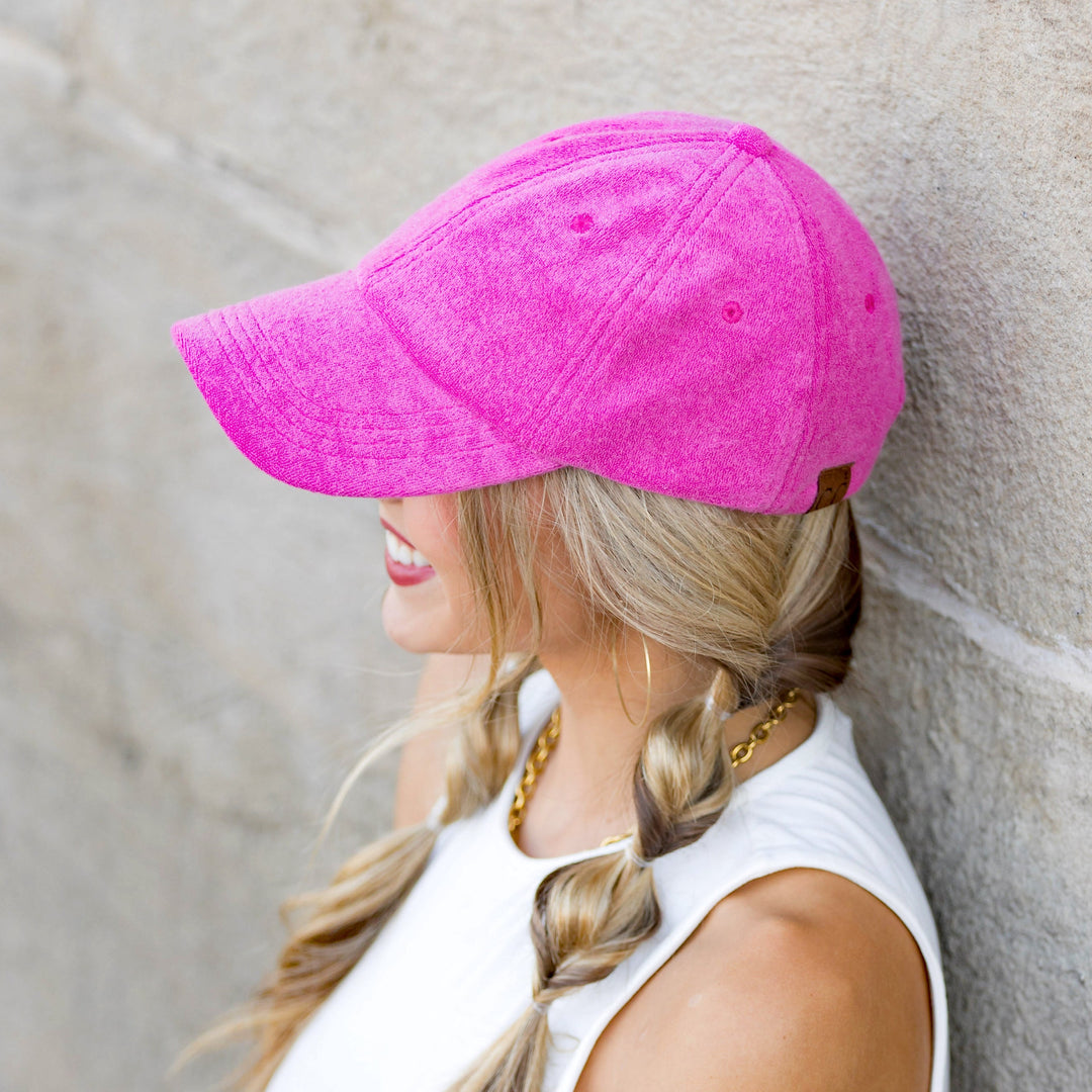 Cc Terry Cloth Baseball Hat 1