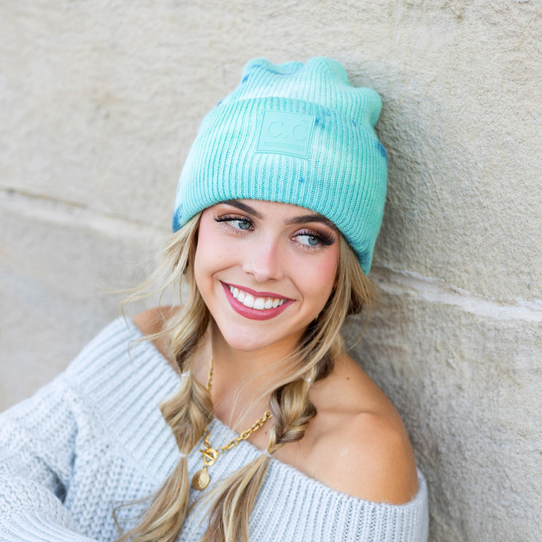 C C® Tie Dye Boyfriend Beanie