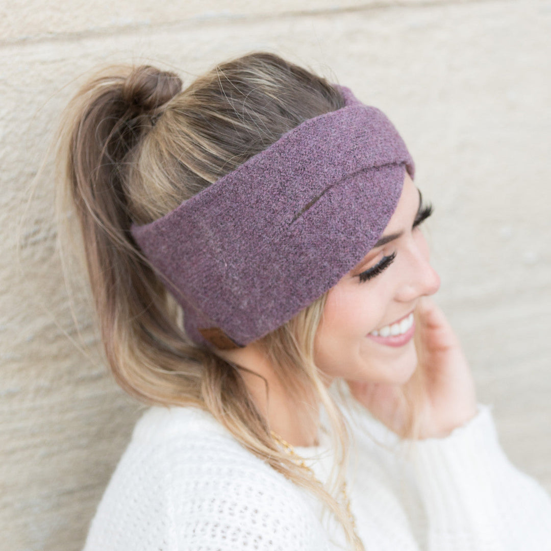 Coco Berry C C® Fine Yarn Cuff Headwrap