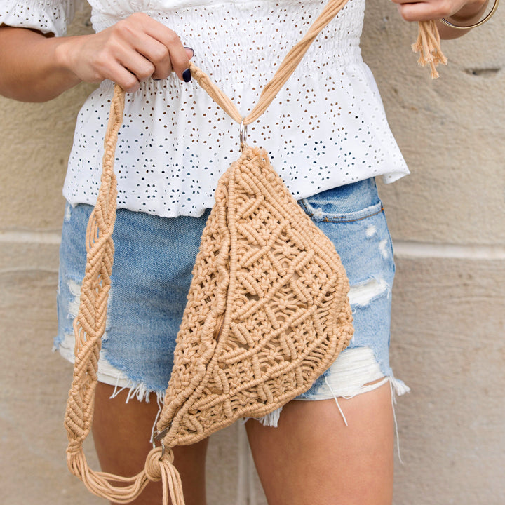 Macrame Sling Bag 1