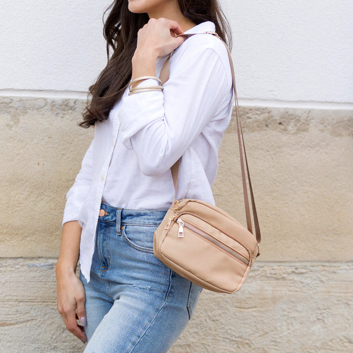 Navy Take Your Shot Camera Crossbody