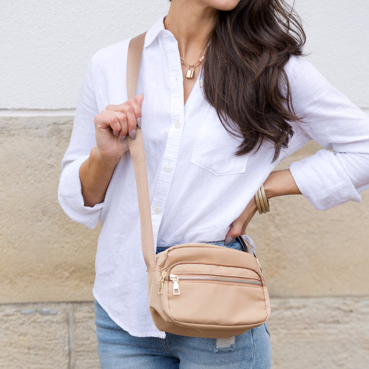 Black Take Your Shot Camera Crossbody