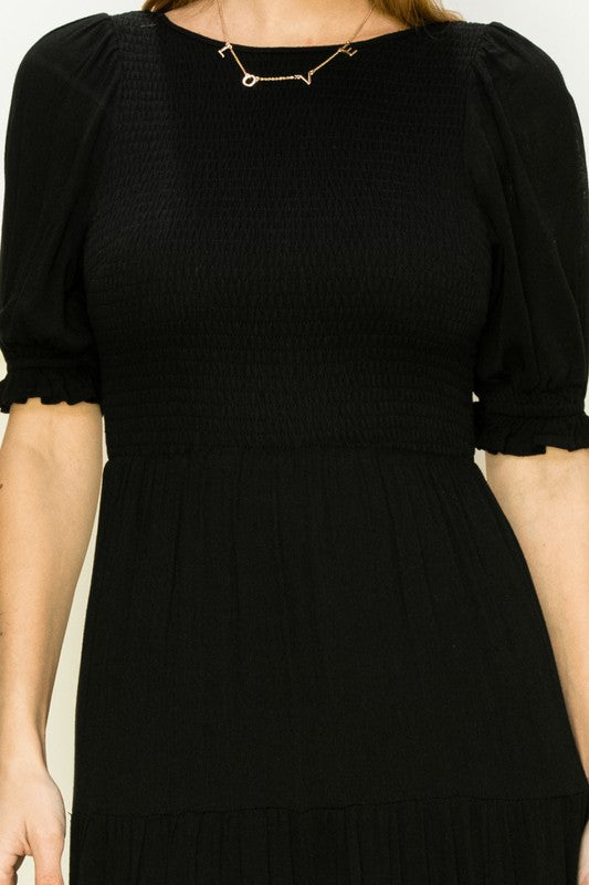 Catch Me A Dream Smocked Maxi Dress
