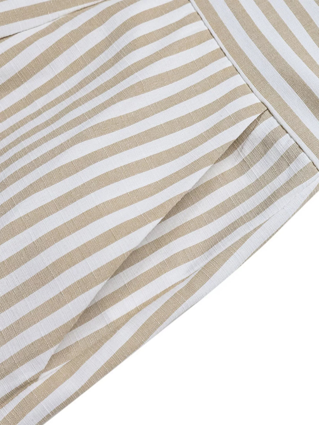 Striped Halter Neck Romper