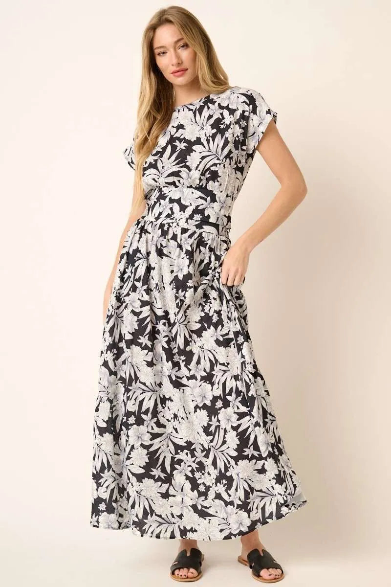 Mittoshop Tropical Print Top And Skirt Set 1