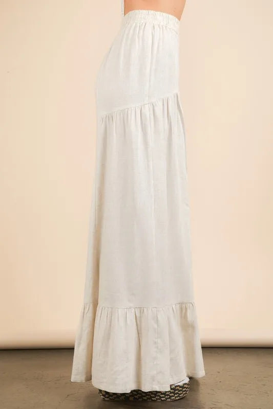 Very J Palazzo Elastic Waist Comfy Pants 1