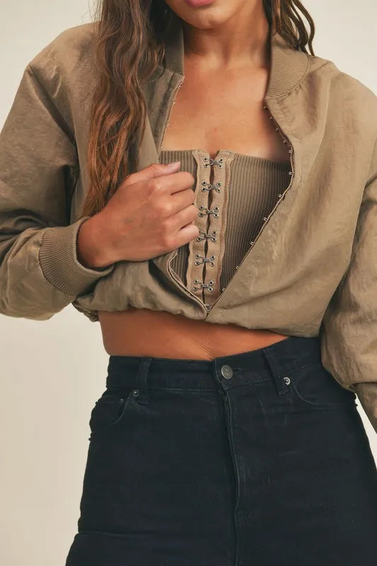 Mable Long Sleeve Two Way Jacket