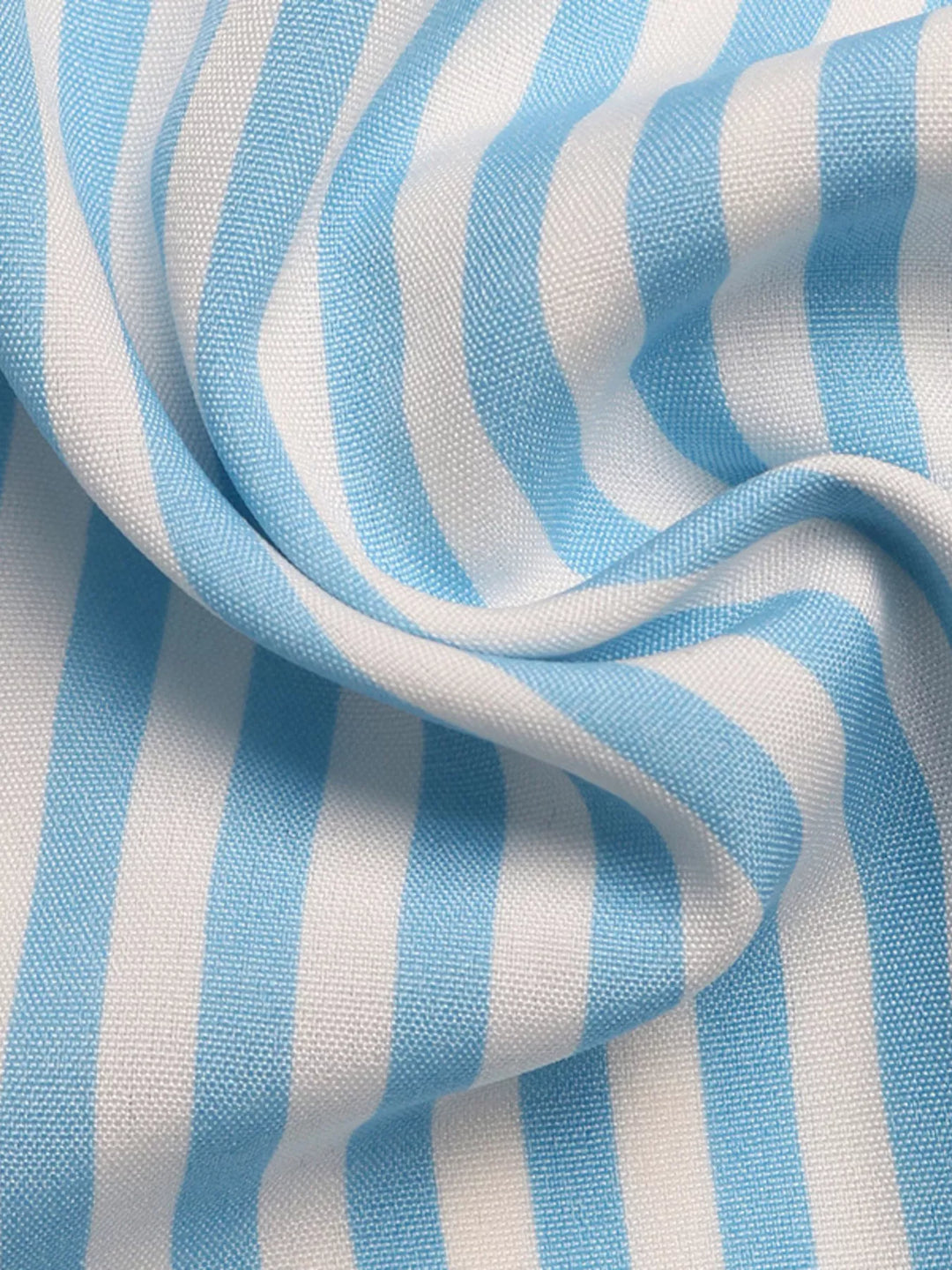 Crisscross Back Striped Romper