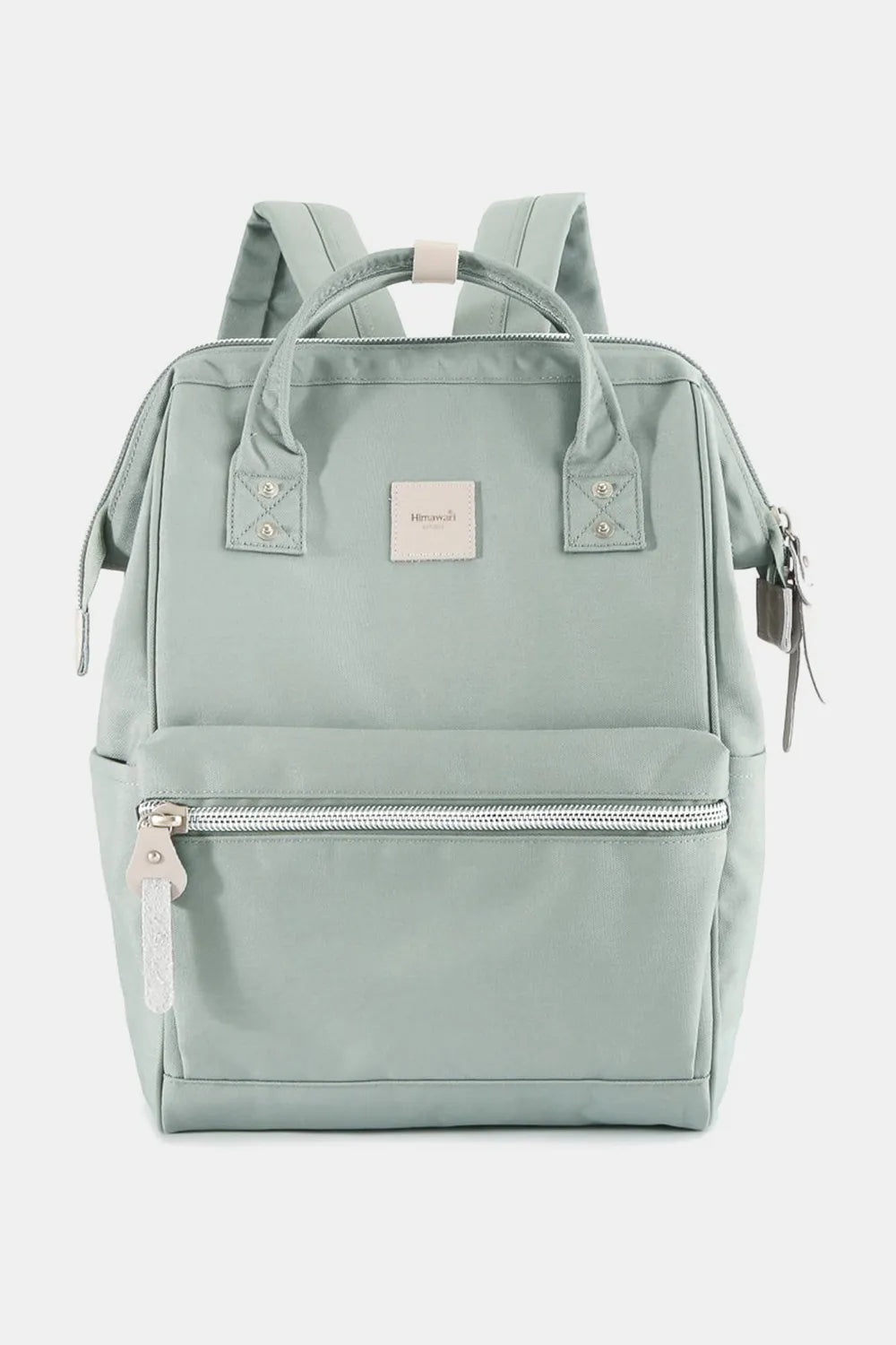 Camel Himawari Water Resistant Canvas Backpack Bag With Side Pockets