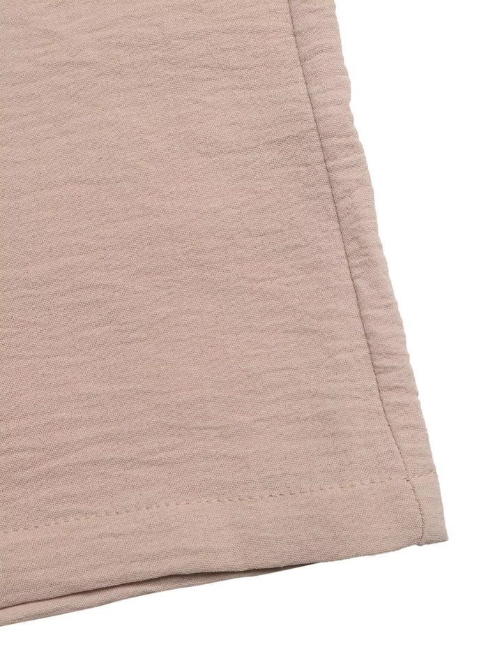 Smocked Tube Top Wide Leg Jumpsuit