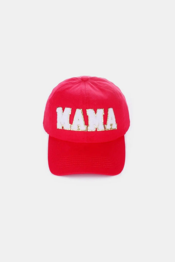 Mama Chenille Patch Baseball Cap