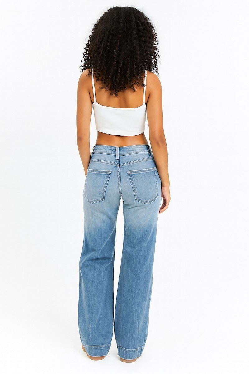 Light Wash Gary Low Rise In Light Vintage