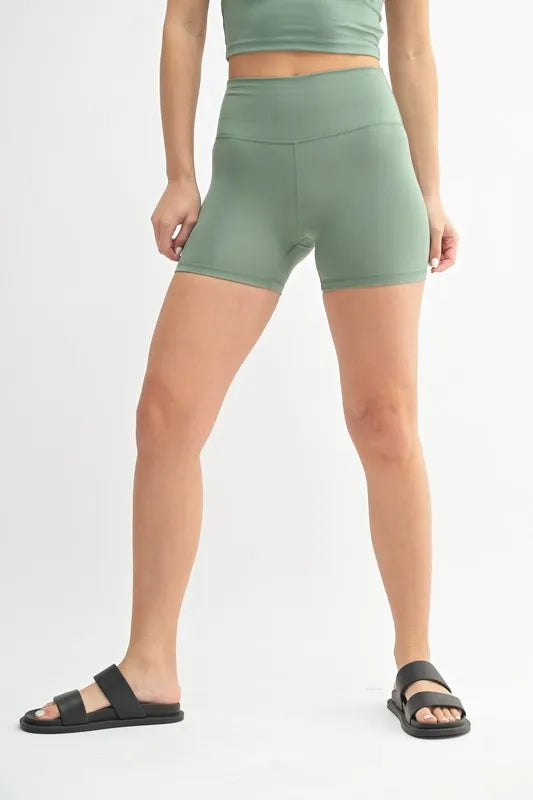 Moss Mono B Venice Cloud Light Contour Biker Shorts 3
