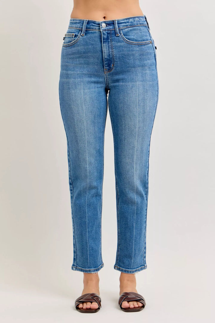 Md Judy Blue High Waisted Straight Leg Jeans