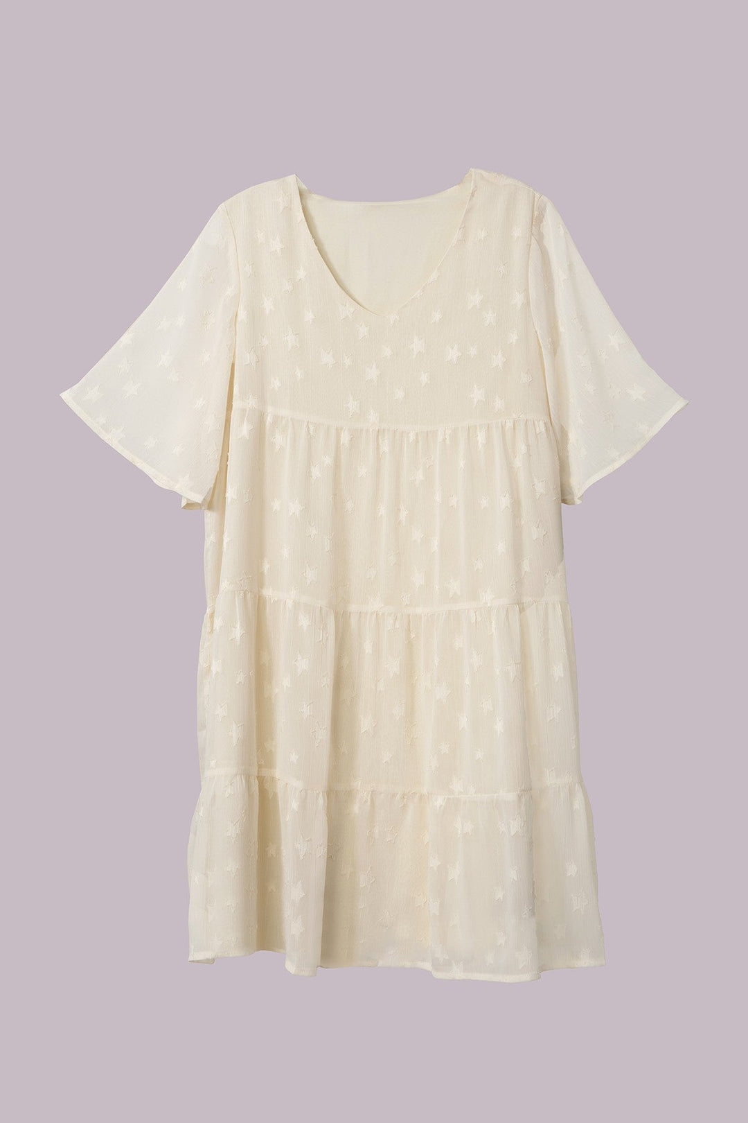 A Line Tiered Dress | Anekay