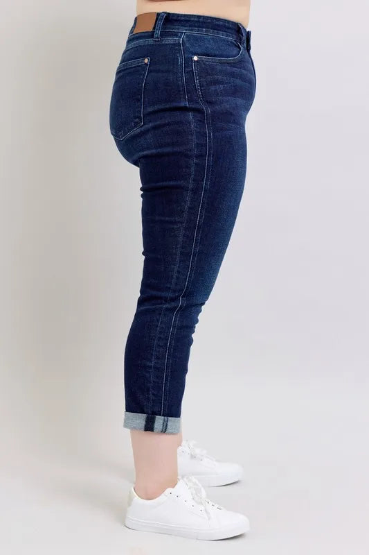 Dk Judy Blue Full Size High Waist Boyfriend Jeans Plus Size
