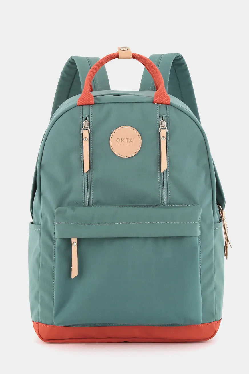 Yellow Himawari Waterproof Backpack Bag With Multilayer Pockets 1