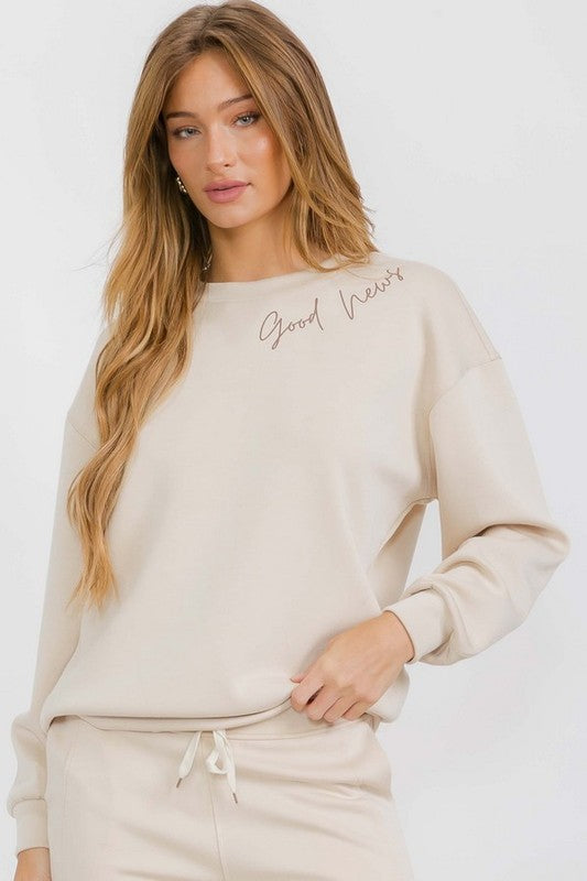 Jesus Saves Ultra Comfy Graphic Sweatshirt