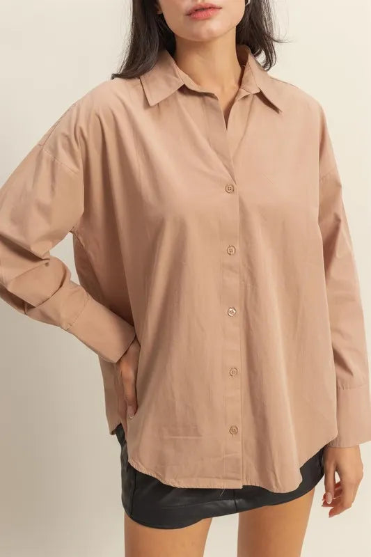 Hyfve Button Down Long Sleeve Shirt