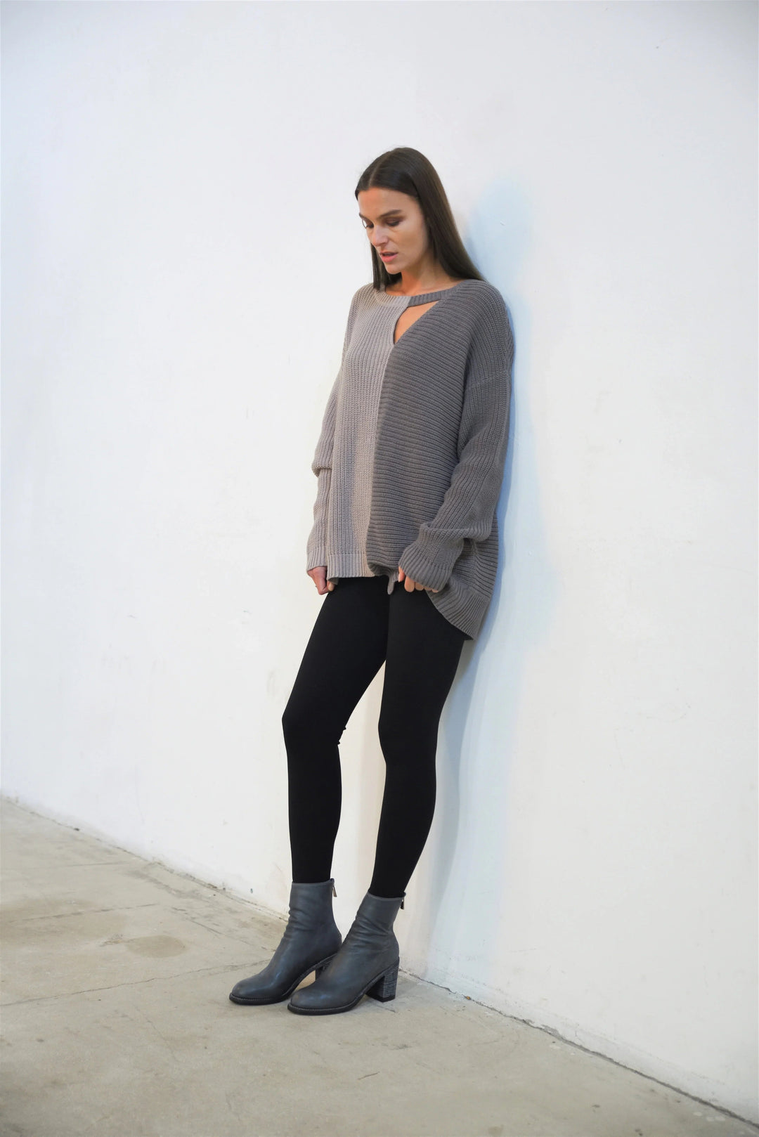 Gray Portobello Sweater