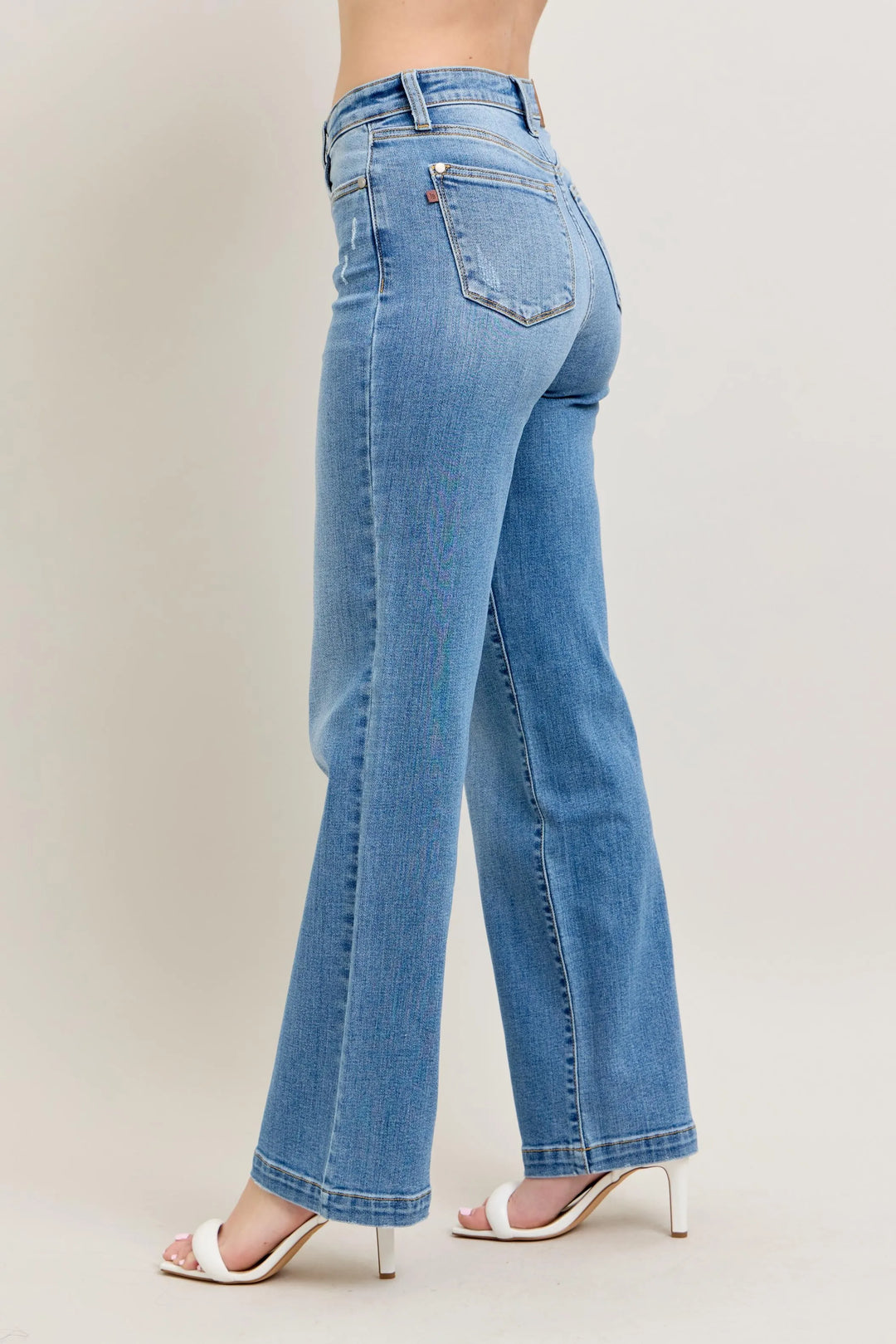 Md Judy Blue Full Size High Waist Straight Jeans Plus Size