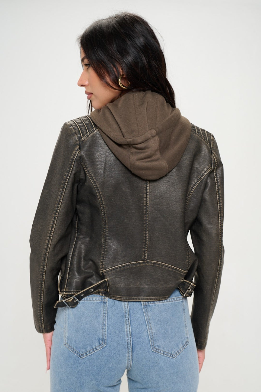 Brown Coalition La Zip Up Hooded Jacket 2