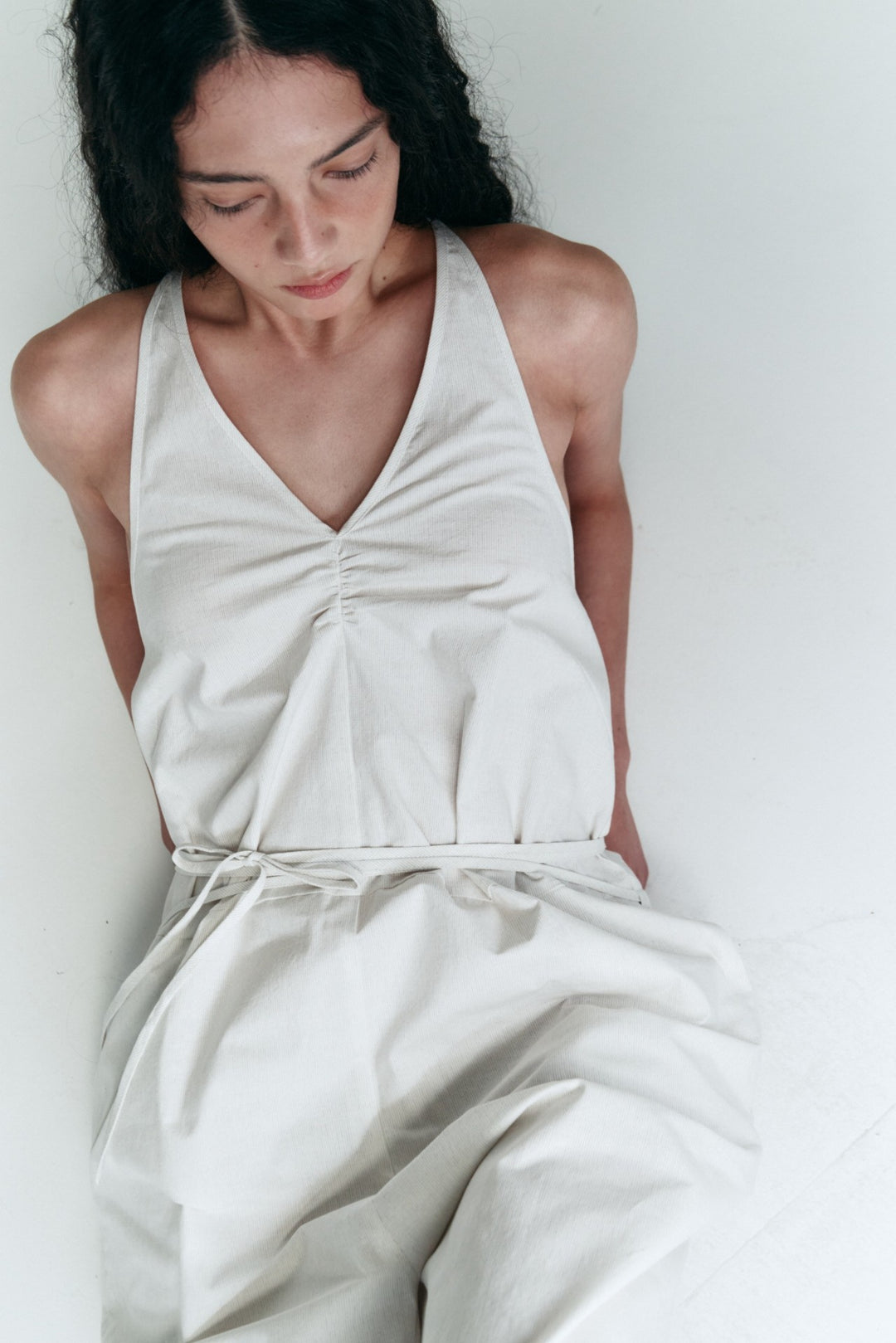 Daisy Stripe Jumpsuit