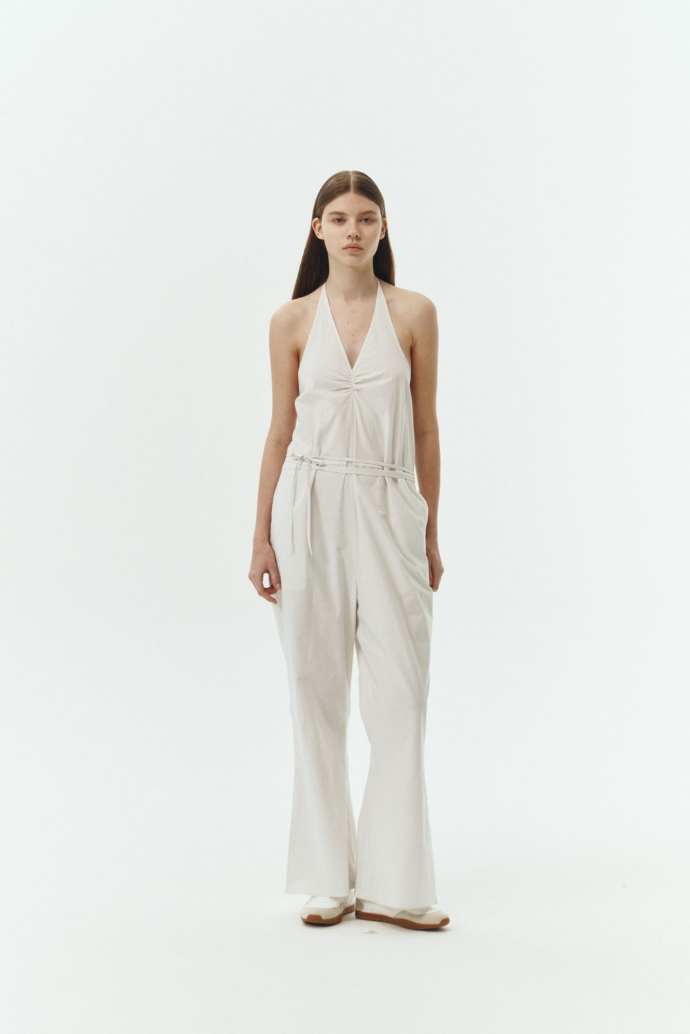 Stripe Daisy Stripe Jumpsuit