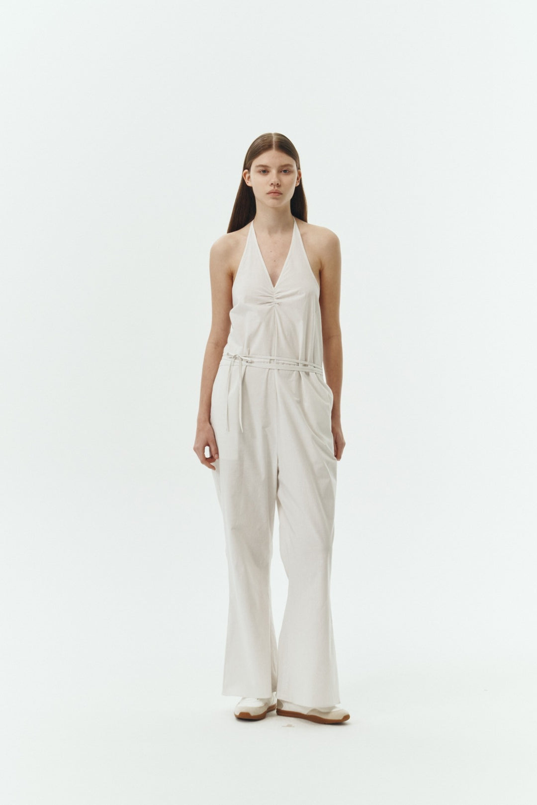 Stripe Daisy Stripe Jumpsuit