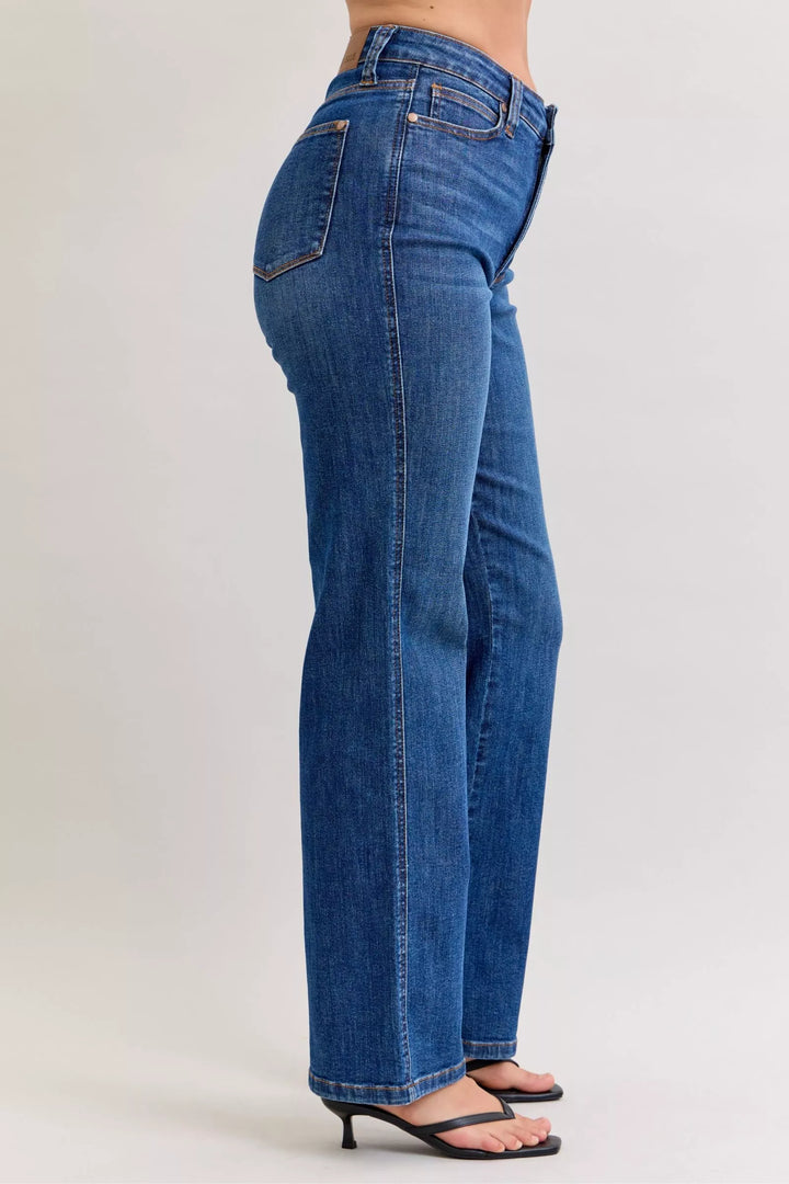 Md Judy Blue High Waist Tummy Control Straight Jeans