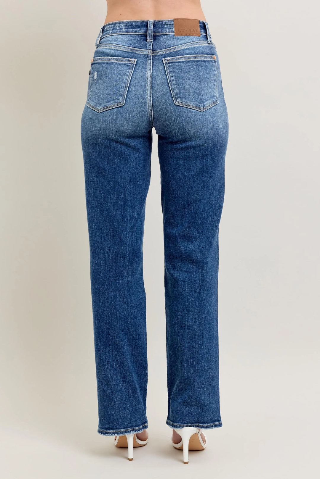 Dk Judy Blue Full Size High Waist 90S Straight Leg Jeans Plus Size