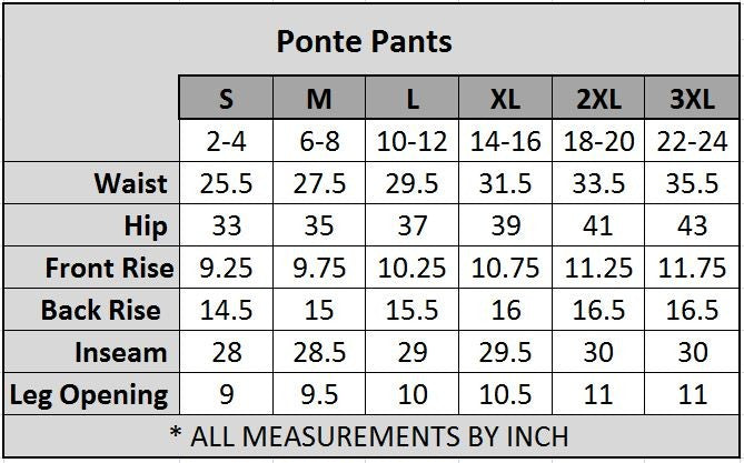 Olive Ladys Ponte Pants