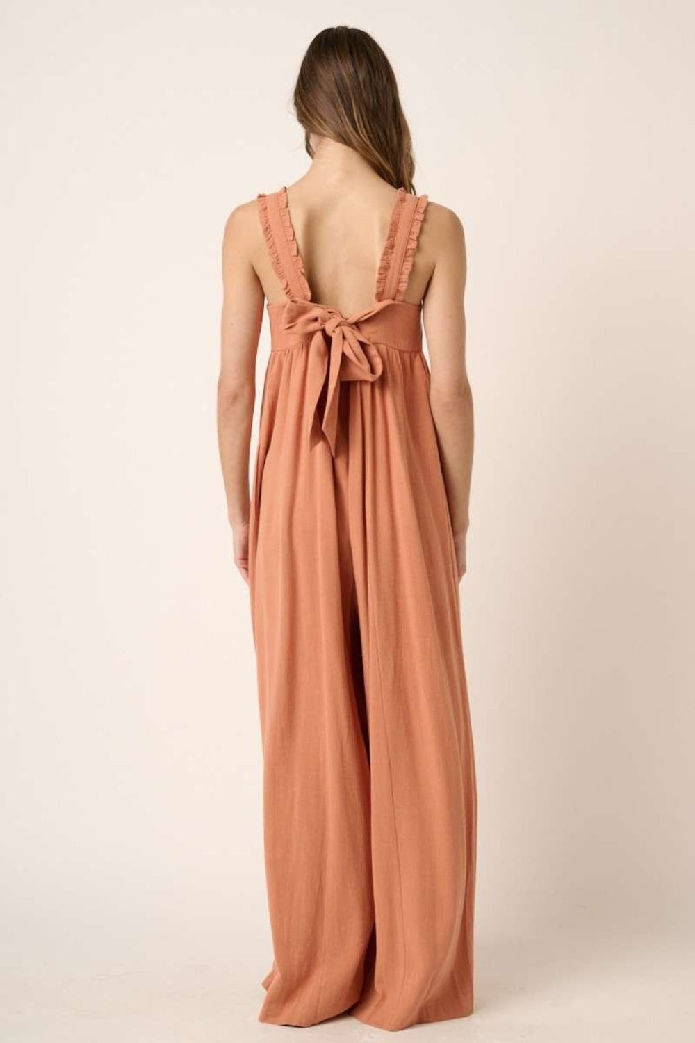 Ginger Mittoshop Sleeveless Wide Leg Jumpsuit