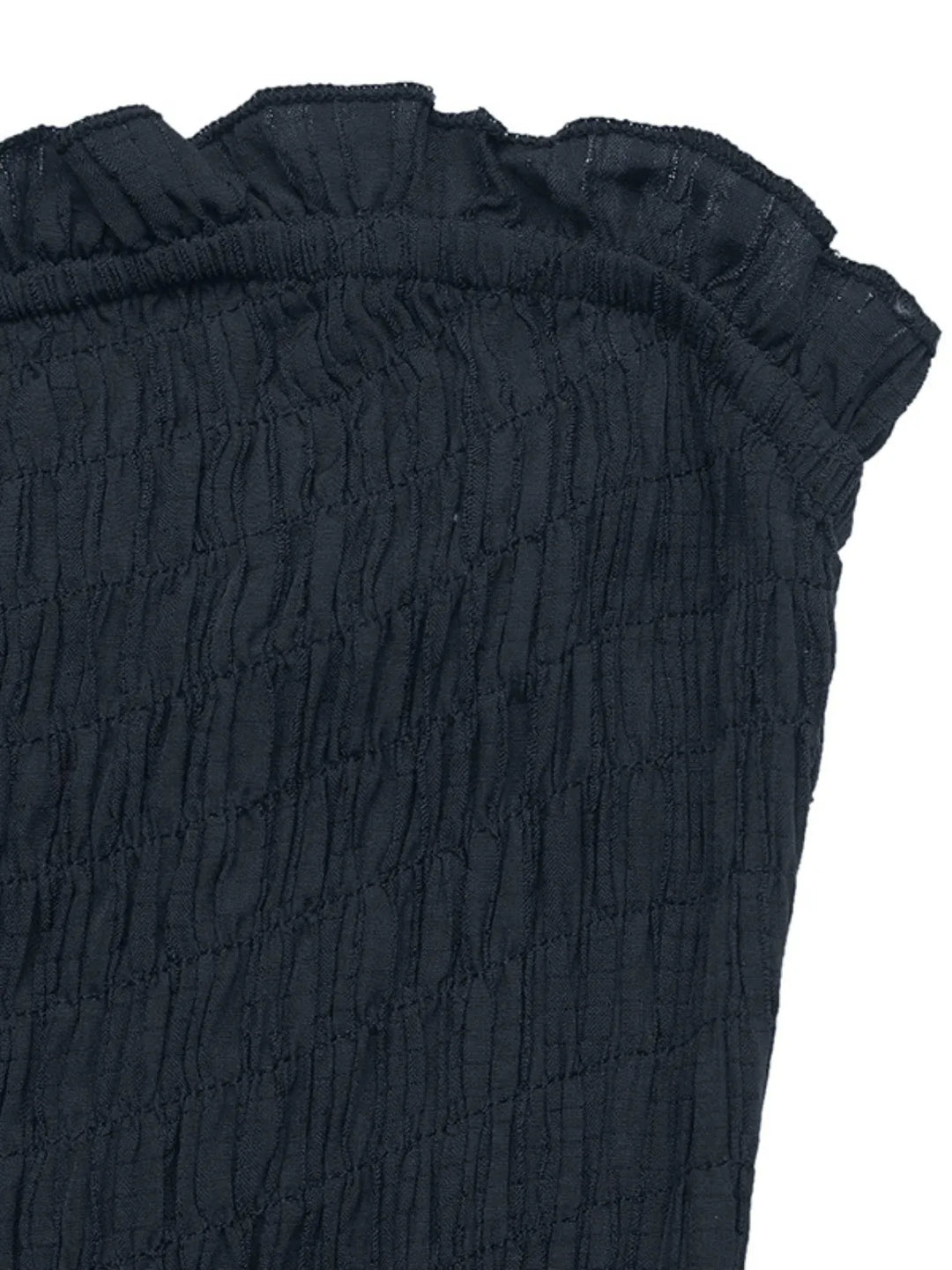 Smocked Tube Wide Leg Jumpsuit 1