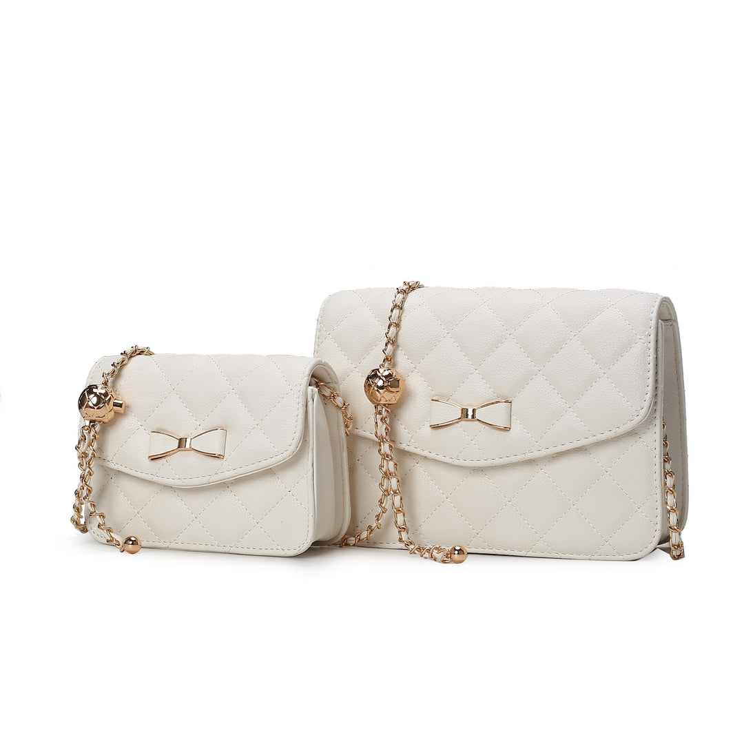 Mkf Blossom Womens Crossbody Set Bag By Mia K