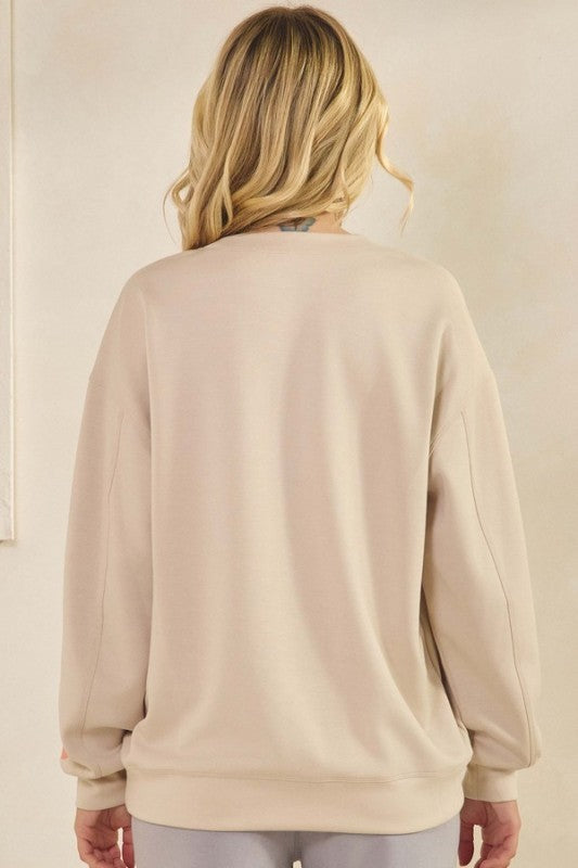 Black Faith Over Fear Ultra Comfy Graphic Sweatshirt 1