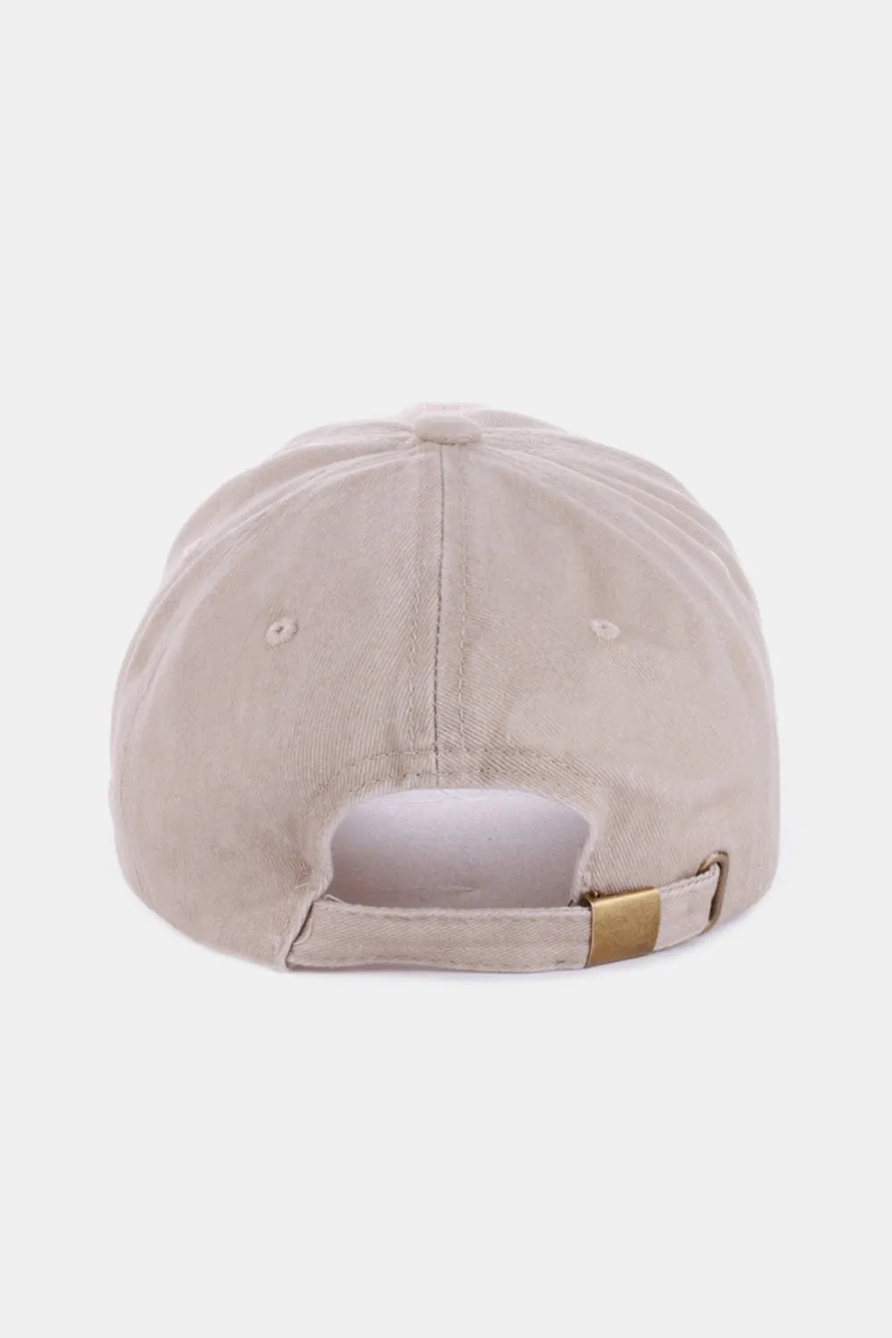 Atlanta Navy Zenana Washed Atlanta Embroidered Baseball Cap