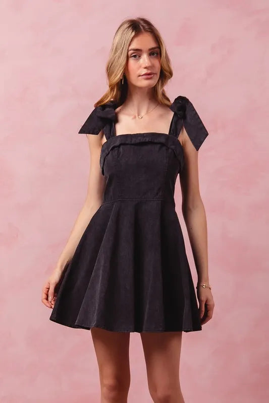 So Me Fit And Flare Washed Gameday Dress 2