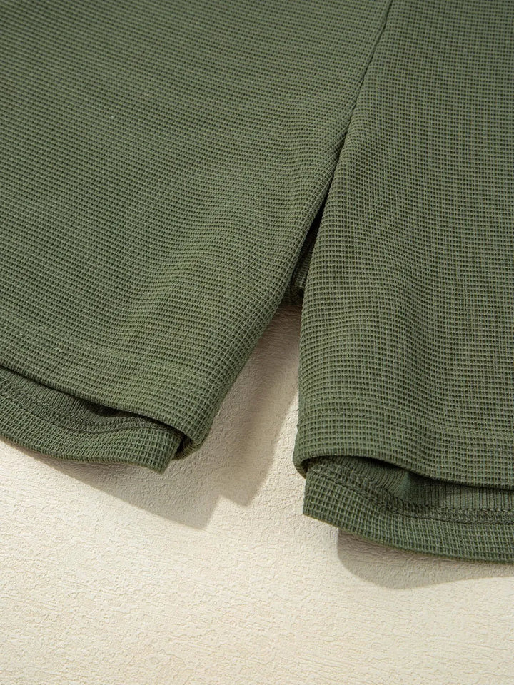 Moss V Neck Wide Strap Romper