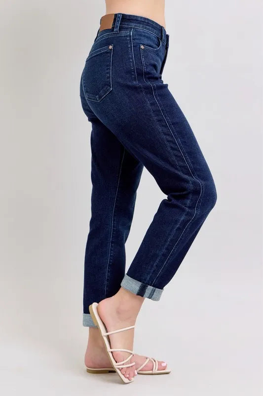 Dk Judy Blue Full Size High Waist Boyfriend Jeans Plus Size