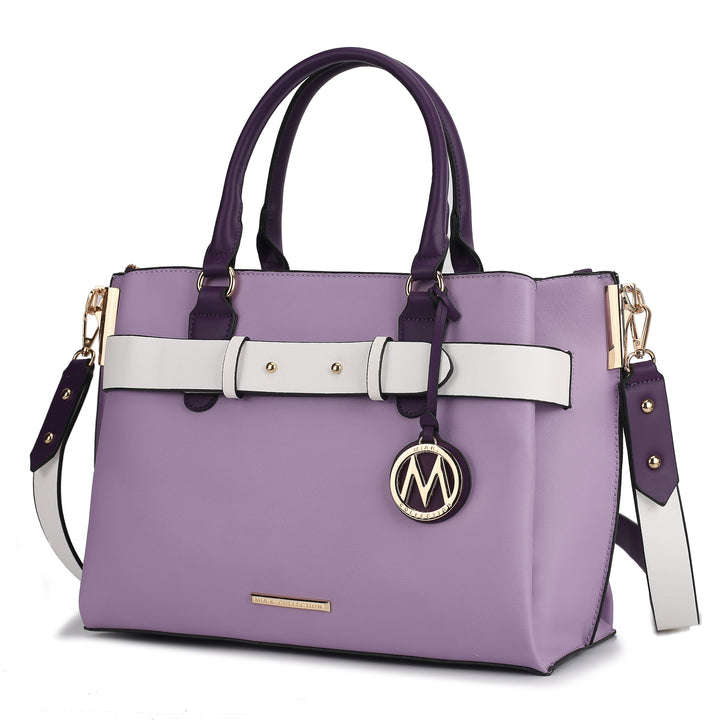 Mkf Jamie Womens Satchel Bag By Mia K